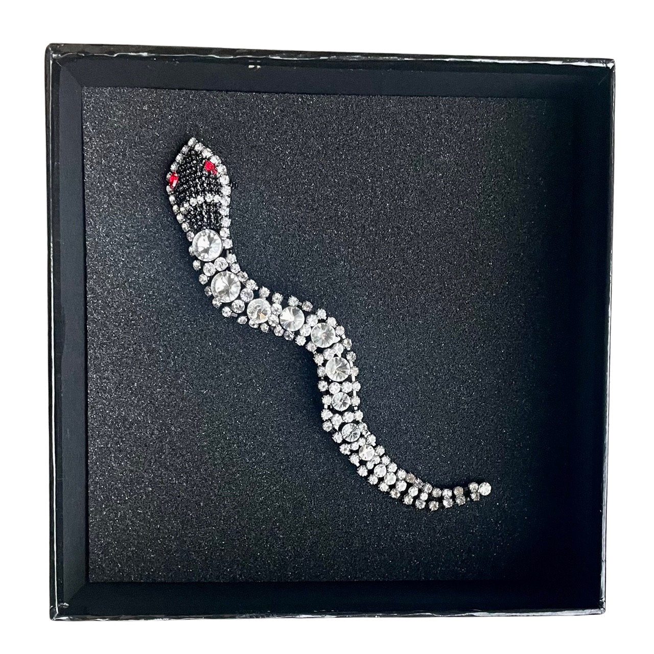 Butler & Wilson Large Articulated Snake Brooch, Book Piece