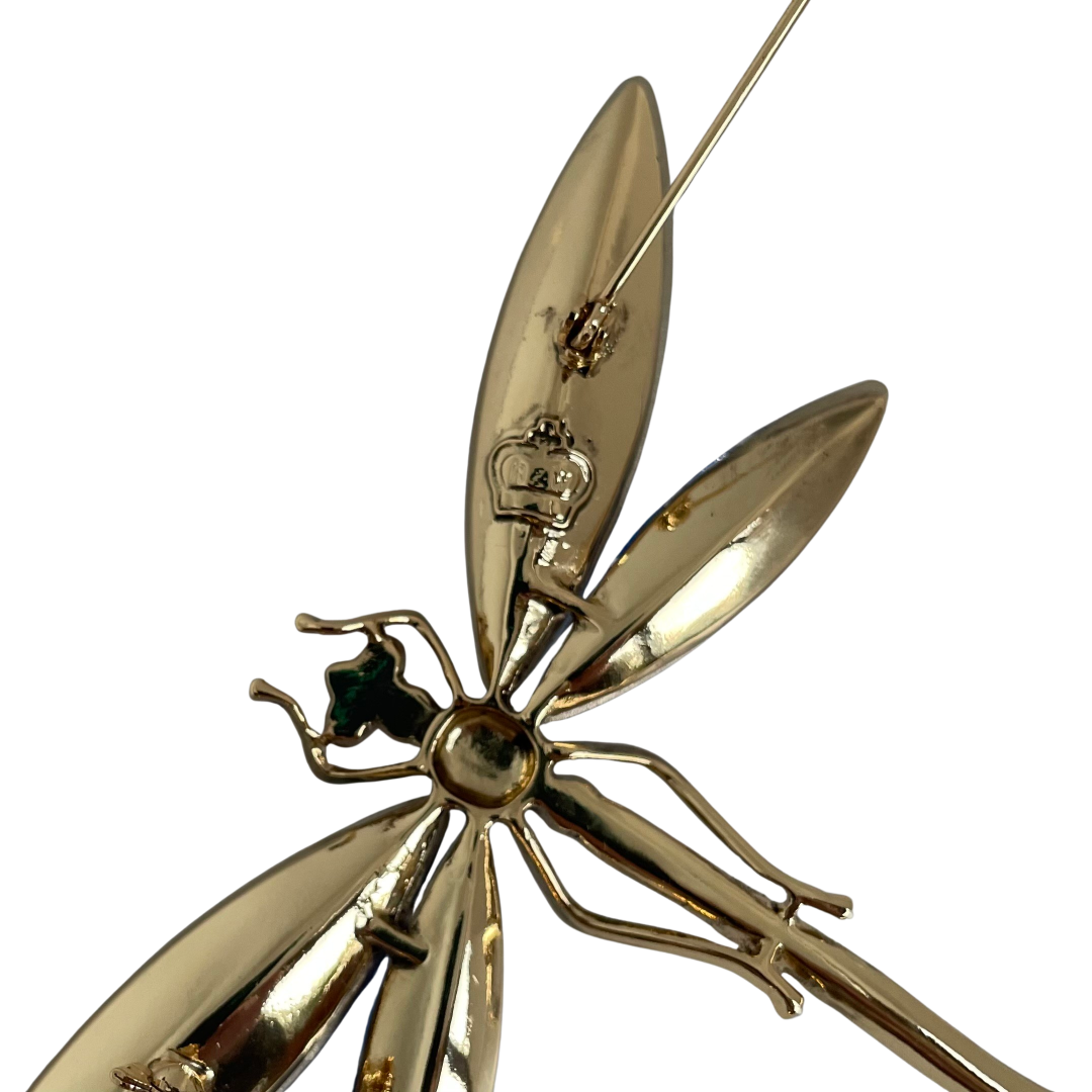 Vintage Butler & Wilson Dragonfly Brooch - Annabel James Vintage Butler & Wilson Dragonfly Brooch - Annabel James