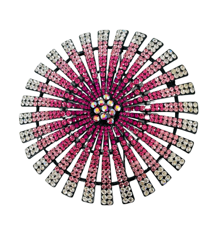 A Butler & Wilson Vintage Large Ombre Starburst Brooch