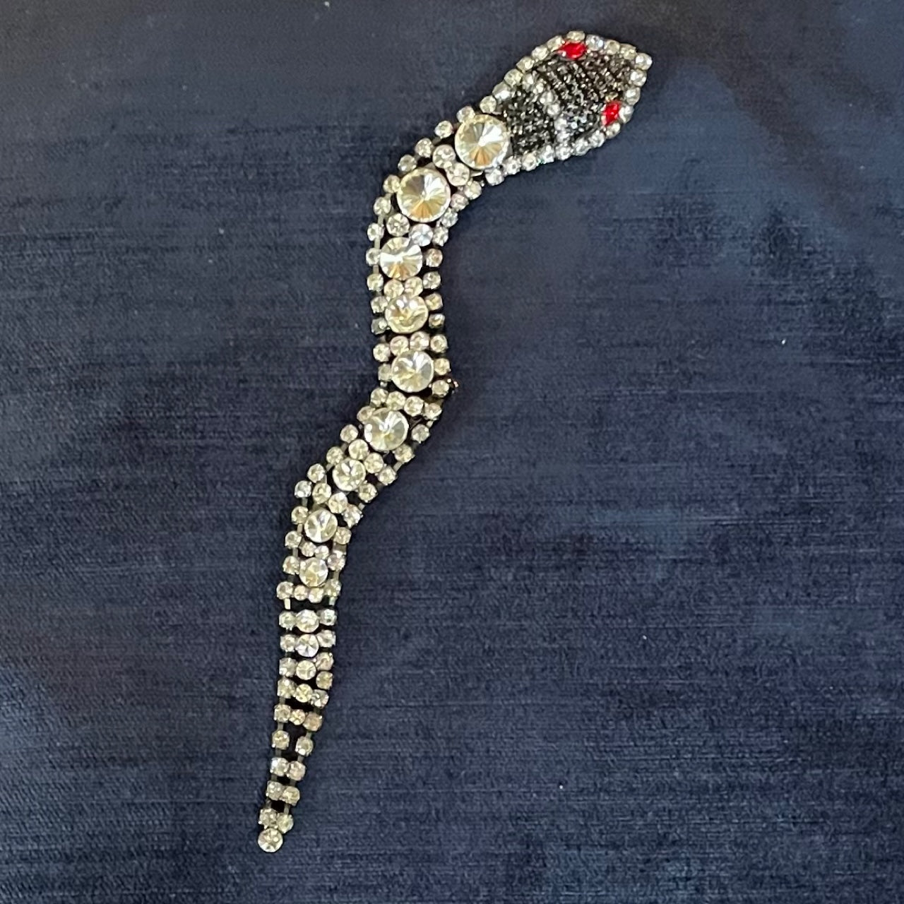 Butler & Wilson Large Articulated Snake Brooch, Book Piece