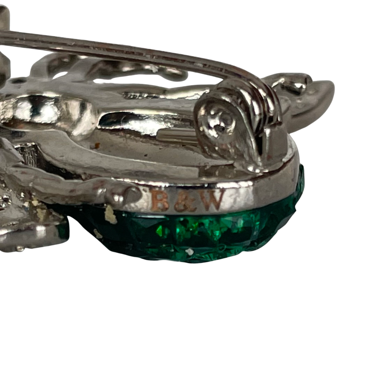 A Butler & Wilson Crystal Bee Brooch, Emerald Green