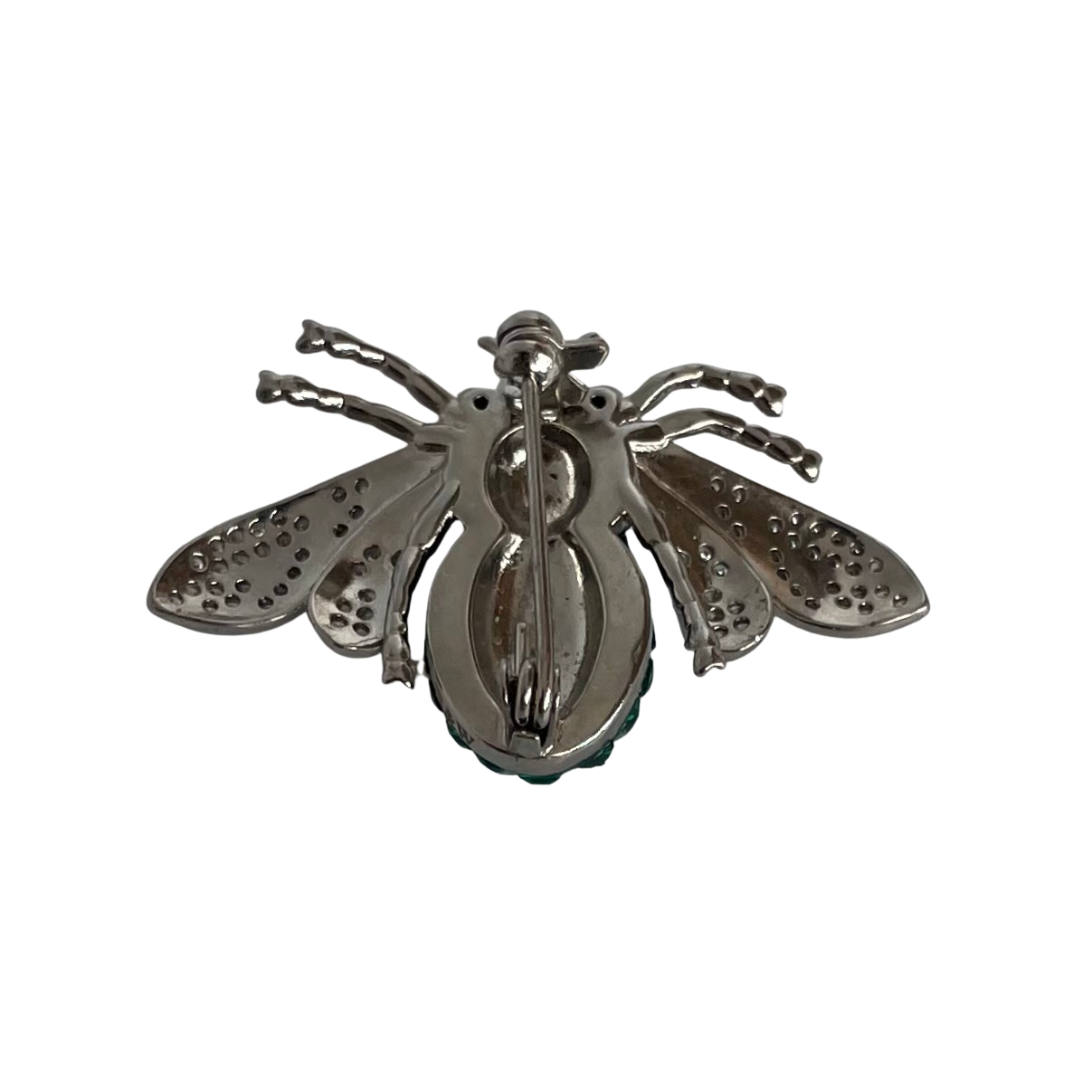 A Butler & Wilson Crystal Bee Brooch, Emerald Green