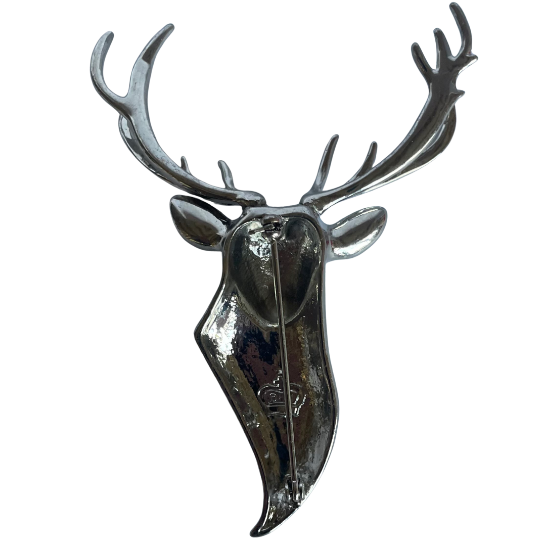 Butler & Wilson Stag Head Brooch