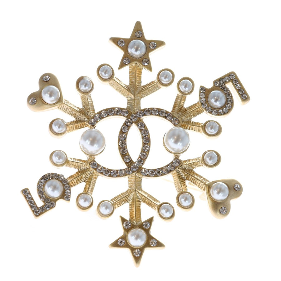Chanel Snow Star Brooch, Autumn/Winter 2019