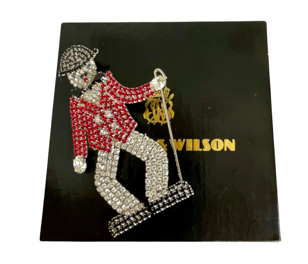 A Rare Butler & Wilson Vintage Charlie Chaplin Brooch