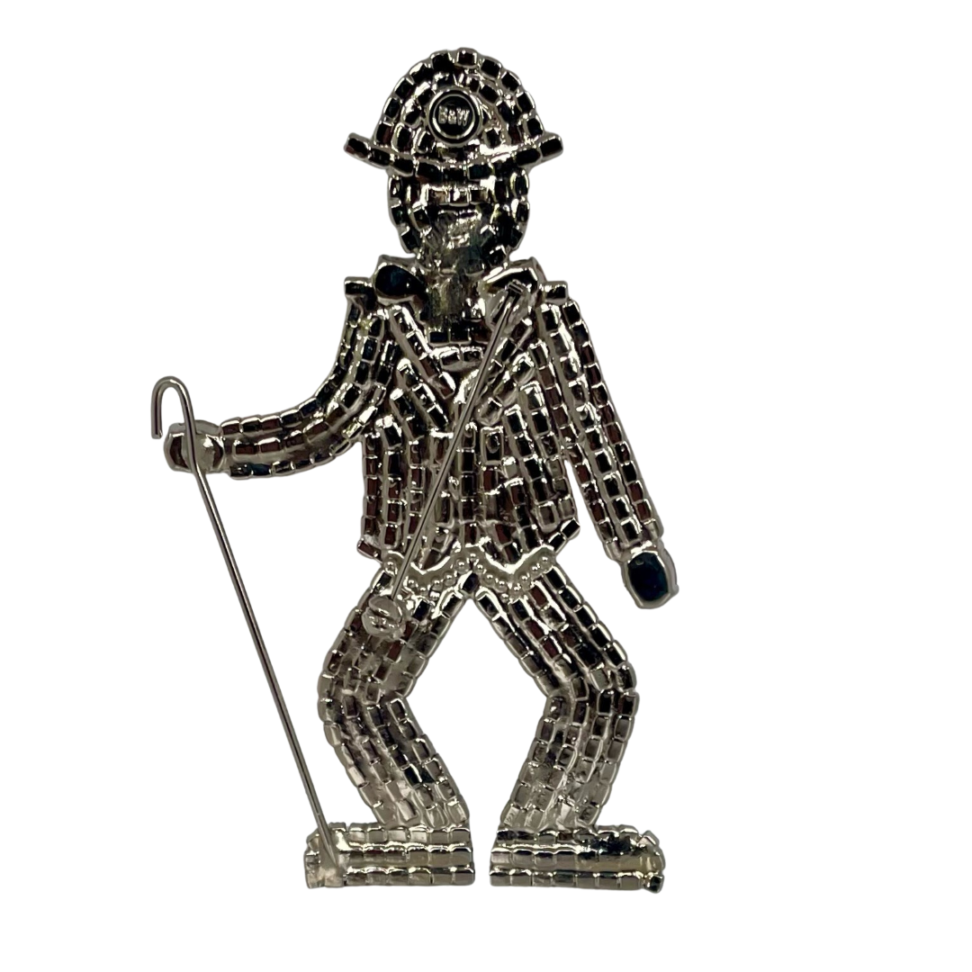 A Rare Butler & Wilson Vintage Charlie Chaplin Brooch