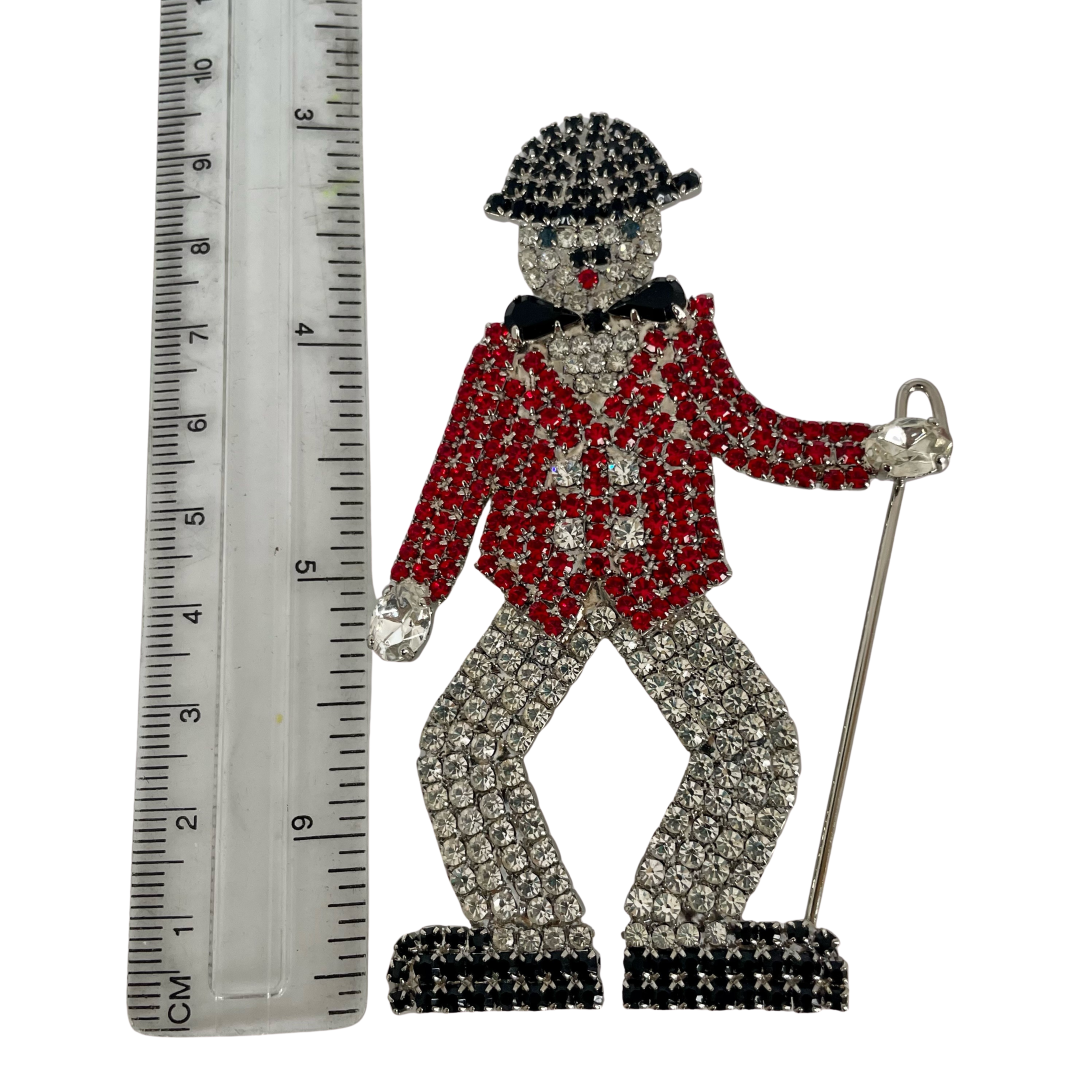 A Rare Butler & Wilson Vintage Charlie Chaplin Brooch