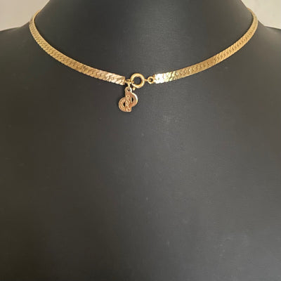 Vintage Christian Dior Heart Necklace and Clip Earrings - Gold Plated with Crystals, Original Box