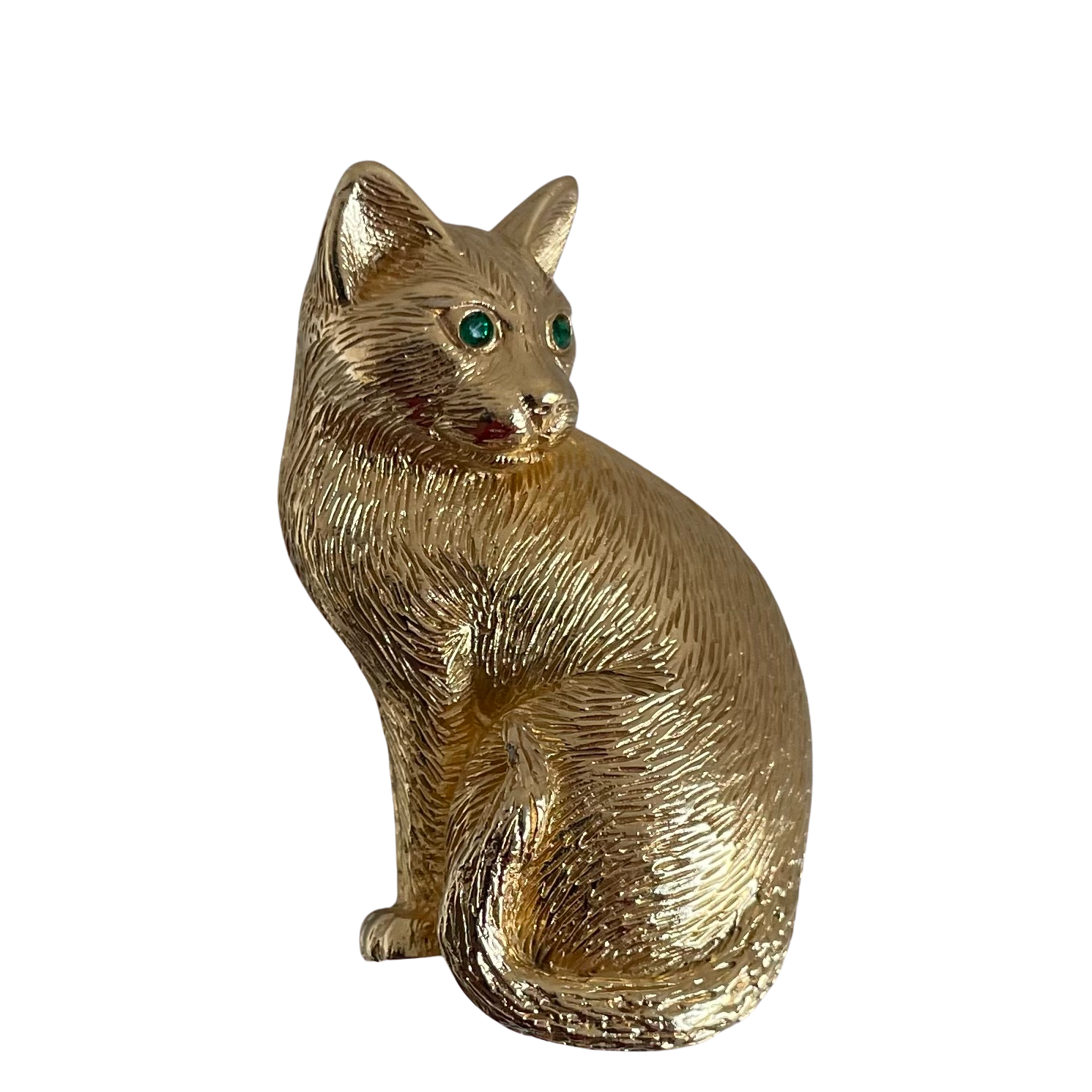 A Vintage Christian Dior Cat Brooch