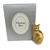 A Vintage Christian Dior Cat Brooch