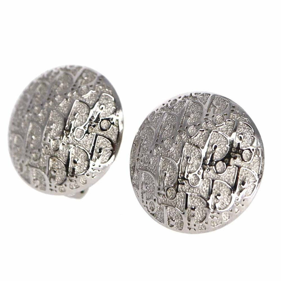 A Pair of Vintage Christian Dior Round Trotter Clip Earrings