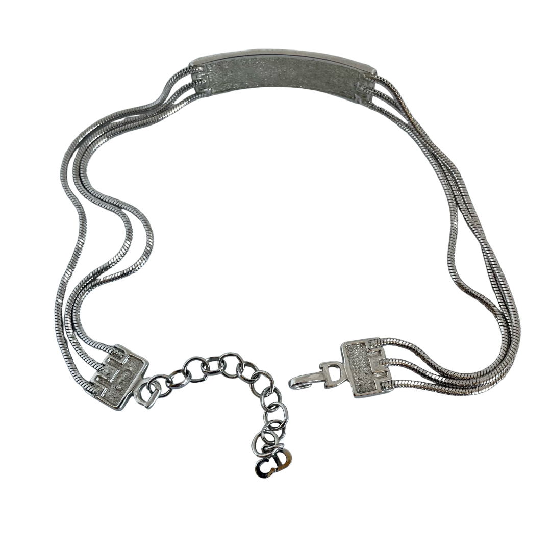 A Dior Trotter Necklace Y2K