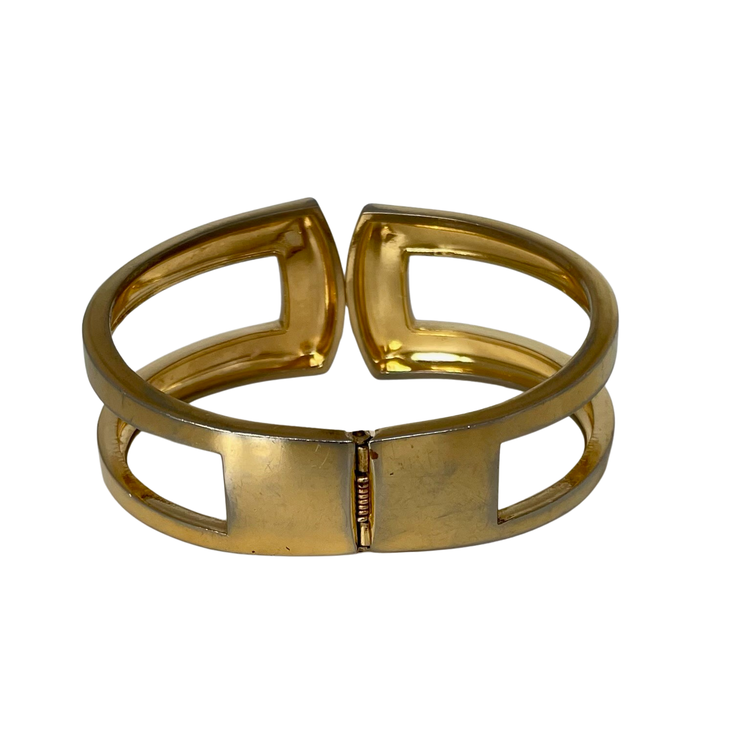 A Vintage Christian Dior Open Cuff Bracelet Dated 1973