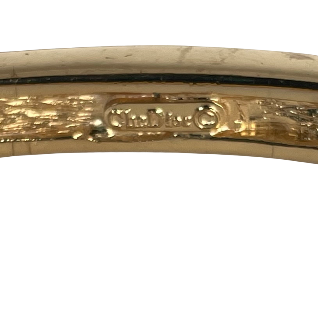Vintage Christian Dior Gold-Plated Bracelet