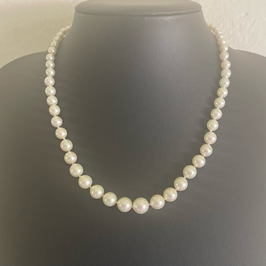A Vintage Christian Dior Faux Pearl Necklace