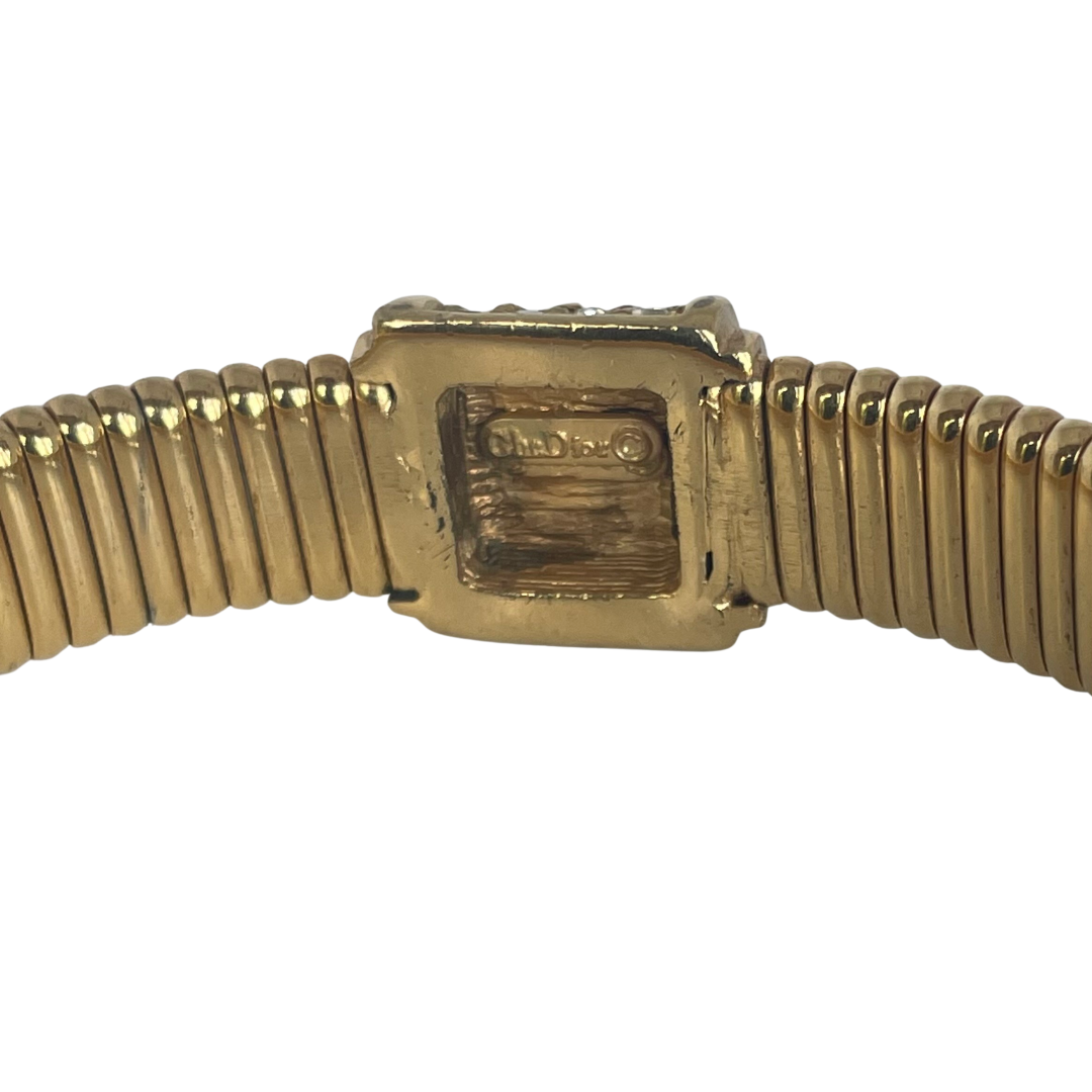 Vintage Christian Dior Flexible Bracelet, 1980s