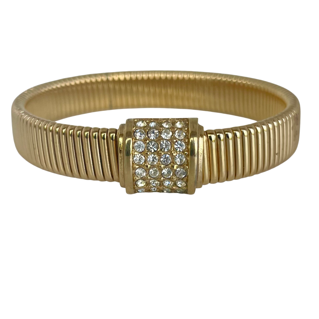 Vintage Christian Dior Flexible Bracelet, 1980s