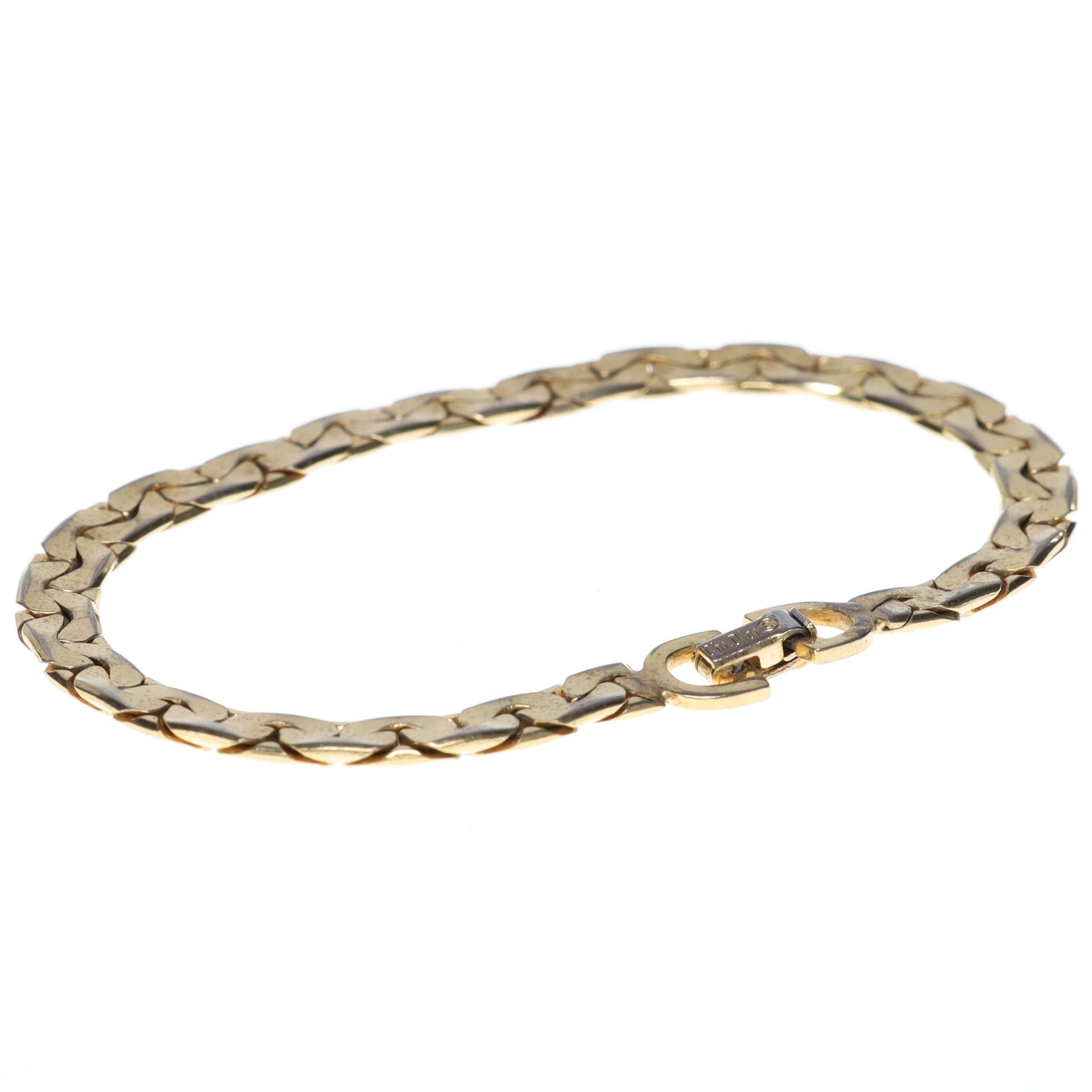 A Christian Dior Vintage Chain Link Bracelet, 1980s