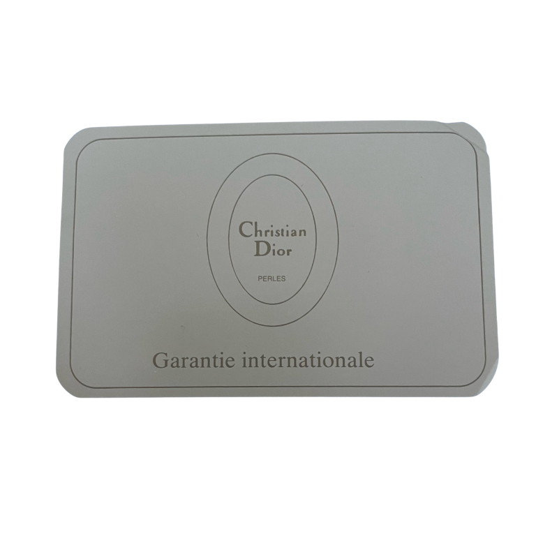 A Vintage Christian Dior Faux Pearl Necklace, 1985