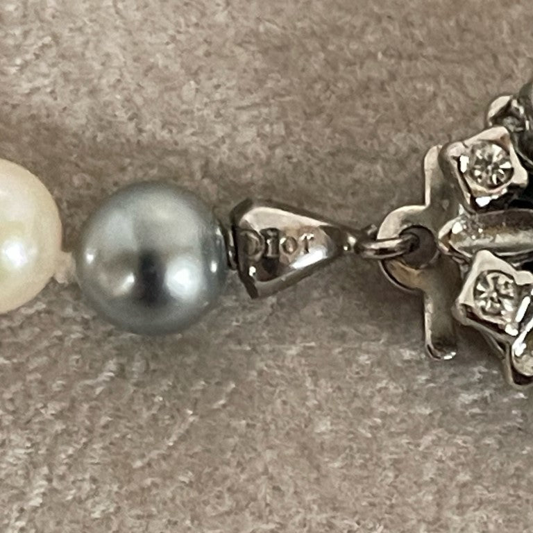 A Vintage Christian Dior Faux Pearl Necklace, 1985