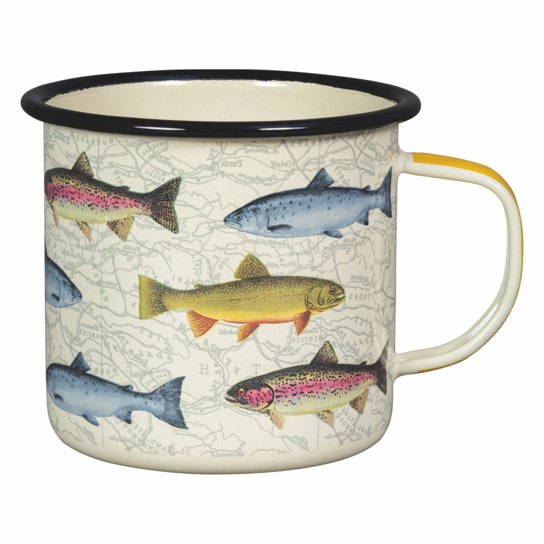 Enamel Mug - Fish
