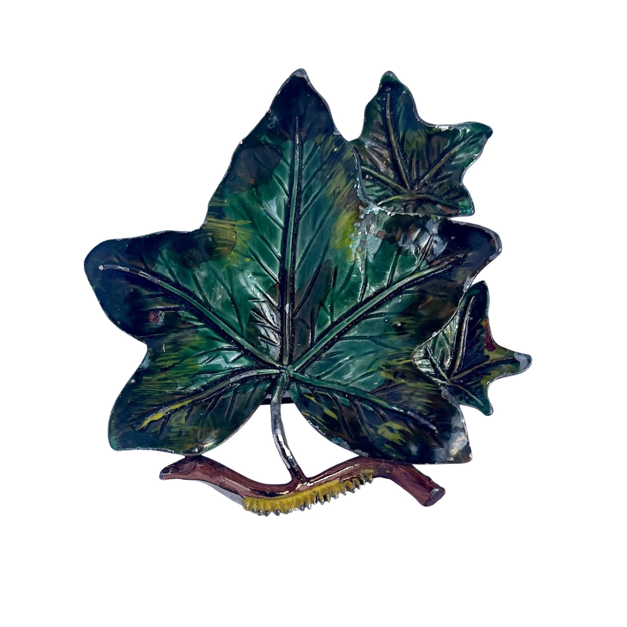 A Vintage Ivy Leaf Brooch, 1950s