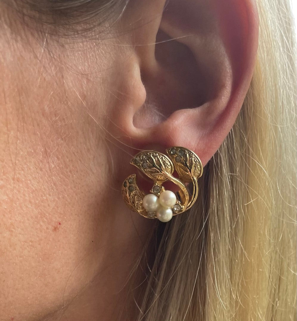 A pair of  Vintage Grossé Clip Earrings, 1970s