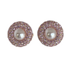 A Pair of Vintage Faux Pearl Clip Earrings