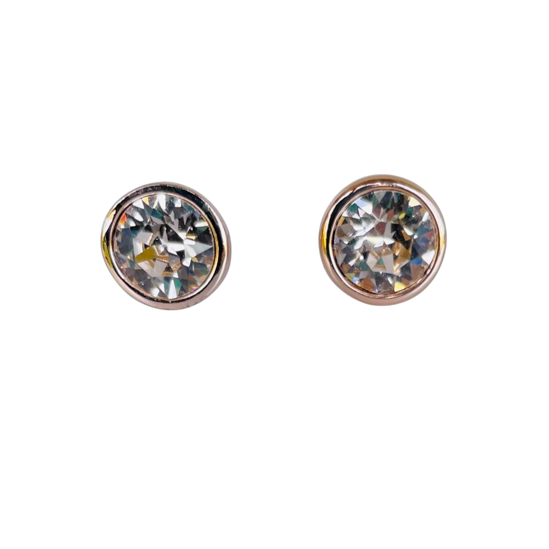 A pair of Givenchy Crystal Stud Earrings