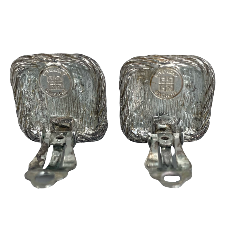 A pair of Vintage Givenchy Clip Earrings