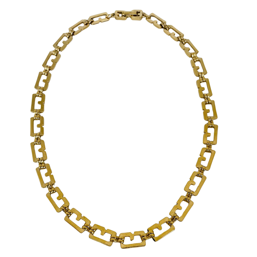Vintage Givenchy G-Logo Necklace, 1980s