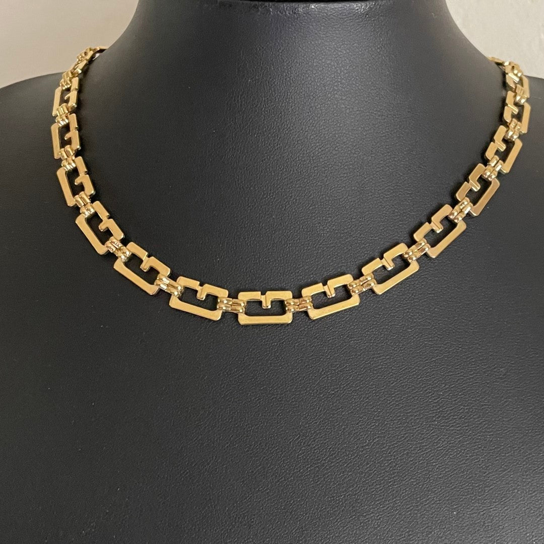 Vintage Givenchy G-Logo Necklace, 1980s