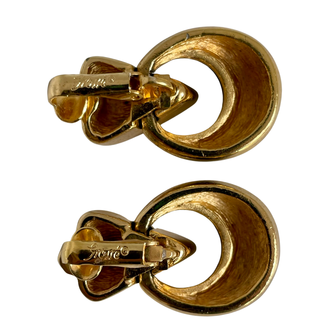 A pair of Vintage Grossé (Dior) Clip Earrings