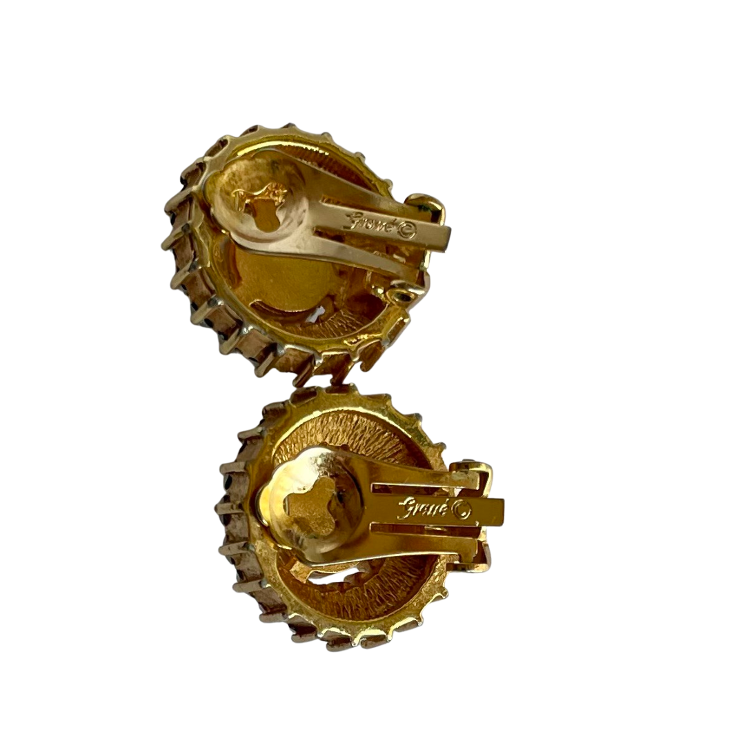 Vintage Grossé (Dior) Pearl Clip Earrings