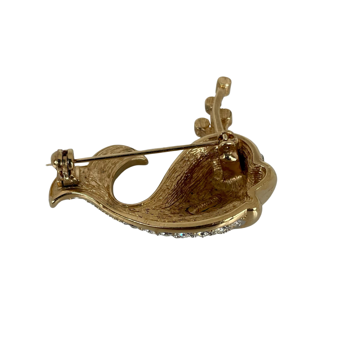 A Vintage Grossé (Dior) Whale Brooch