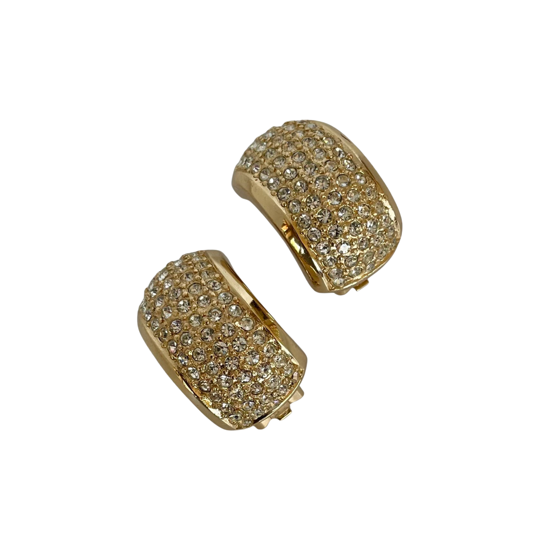 Vintage Grossé (Dior) Half Hoop Earrings, 1980s