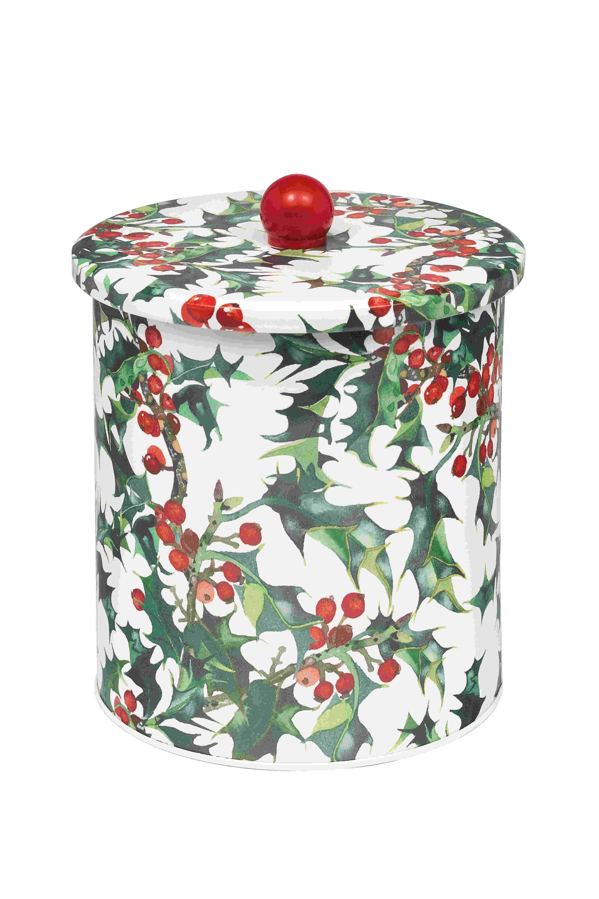 Emma Bridgewater Holly and Berries Biscuit Barrel