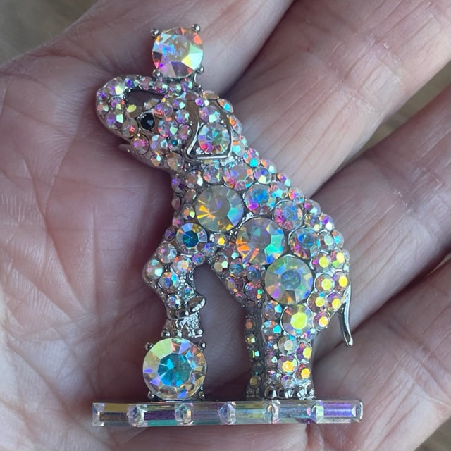 Butler & Wilson Circus Elephant Brooch