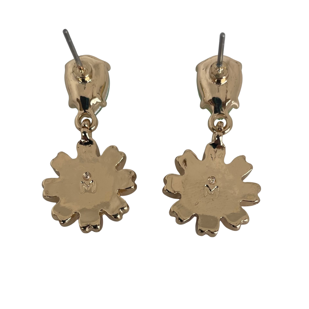 A Pair of Monet Flower Earrings for Pierced Ears