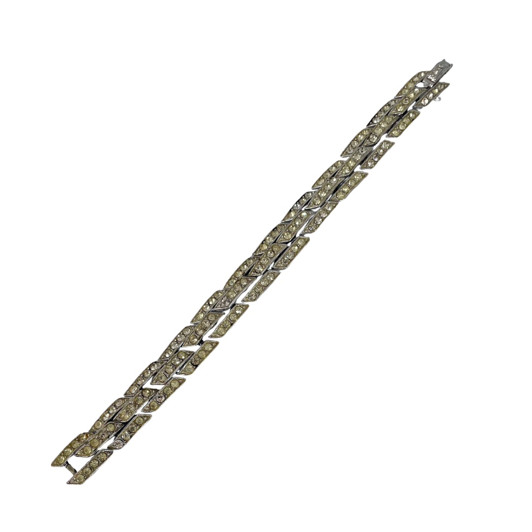 A Vintage Art Deco style Bracelet, c 1950s