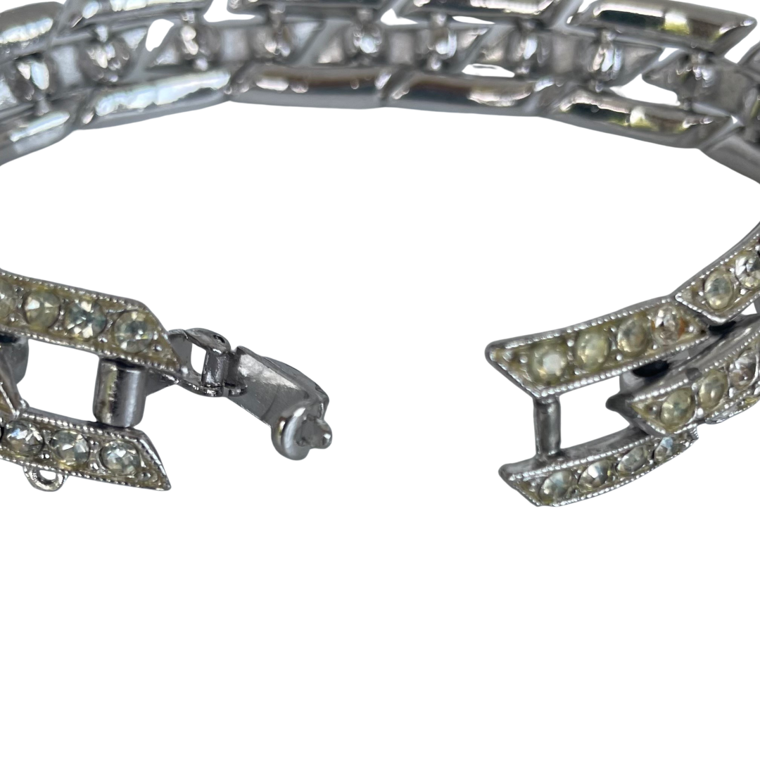 A Vintage Art Deco style Bracelet, c 1950s