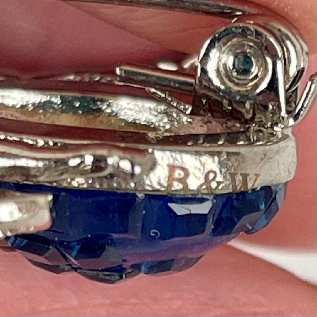 A Butler & Wilson Bee Brooch, Sapphire Blue