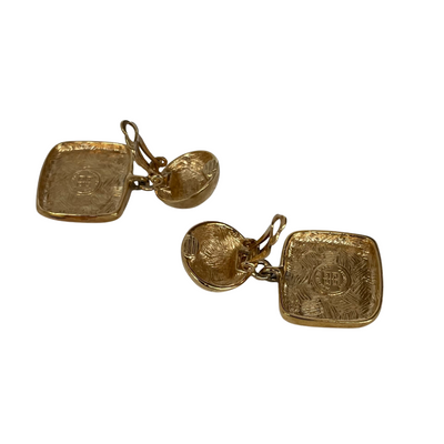 Vintage Givenchy Clip On Earrings