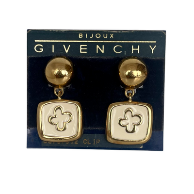 Vintage Givenchy Clip On Earrings