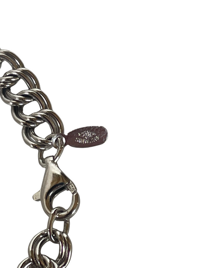 Vintage Sterling Silver Bracelet with Scottish Terrier Charm