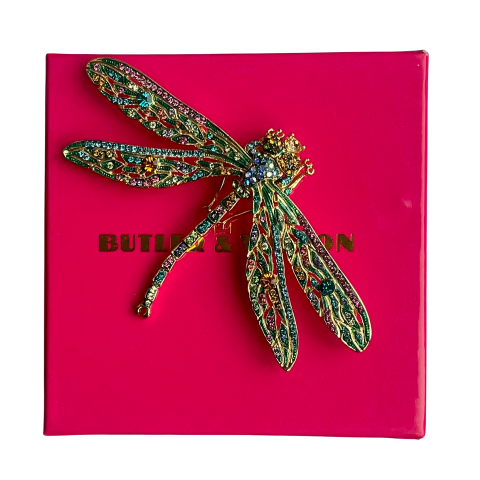 Vintage Butler & Wilson Dragonfly Brooch