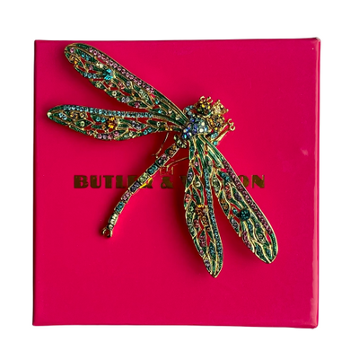 Vintage Butler & Wilson Dragonfly Brooch