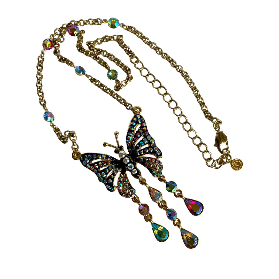 Vintage Butler & Wilson Butterfly Necklace