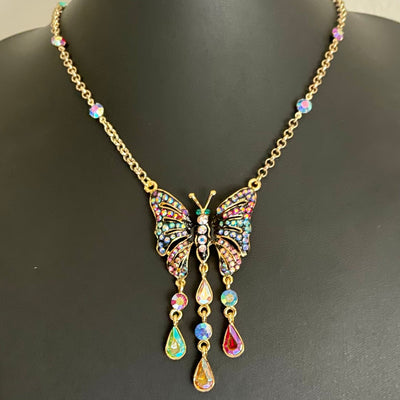 Vintage Butler & Wilson Butterfly Necklace