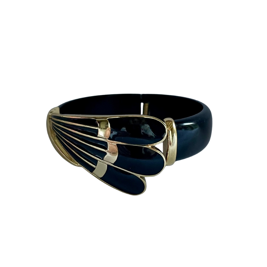 Vintage Helena Rubinstein Paris Art Deco Style Bracelet 1980s
